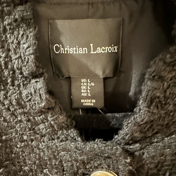 NWT Christian Lacroix Vest Size L - Picture 4 of 7